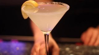 How to Make Rim Sugar for a Lemon Drop Martini  Gourmet Cocktails amp Dessert Martinis [upl. by Helse]