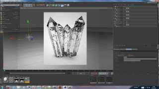 Cinema 4D Tutorial Howto make Crystals [upl. by Pearl]