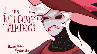 Rosie tells Alastor to shut up  Hazbin Hotel Animatic [upl. by Tolliver]