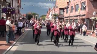 Musikzug LauenburgSüd  NiedersachsenMarsch  2009 beim Festumzug quot800 Jahre Bleckedequot [upl. by Yecad]