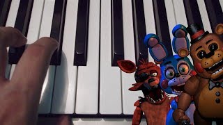 five nights at freddys 2  itowngameplay  Piano Tutorial  Notas Musicales  cover [upl. by Mccallum]