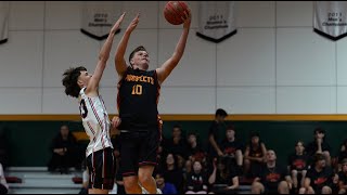 Alex Powderly Aussie Prospects u18s 2024 Eltham Dandenong Junior Basketball Tournament Highlights [upl. by Rema]