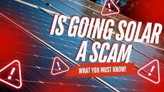 Don’t Get Burned Top Solar Scams You Need to Avoid [upl. by Meunier]