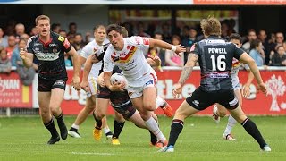 Résumé Dragons Catalans vs Wigan R15 [upl. by Nawk496]