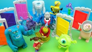 MONSTERS INC DISNEY HAPPY MEAL COLLECTION [upl. by Home]