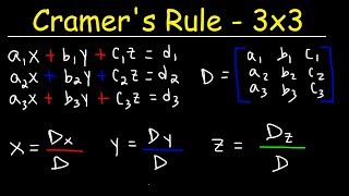 Solving Systems of Equations With 3 Variables amp Word Problems [upl. by Allehcram]