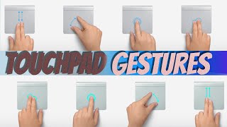 Windows 10 Touchpad Gestures  How to use Laptop Touchpad in Hindi [upl. by Vi]