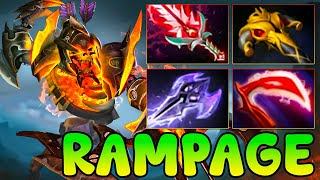 Rampage  26 Kills Clinkz Dota 2 Mid Lane New Meta 737 Carry Pro Gameplay Skills Item Build Support [upl. by Onailil]