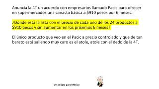 Canasta básica a 910 pesos por 6 meses [upl. by Uttica]