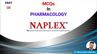 NAPLEX exam  Part5  MCQs NABP pharmacology [upl. by Olsson]