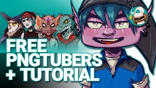 FREE PNGTuber models  Tutorial [upl. by Duj61]