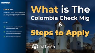 What is The Colombia Check Mig and Steps to Apply for it [upl. by Dosi]