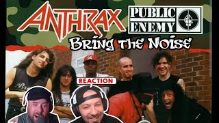 Anthrax ft Public Enemy  Bring The Noise Reaction [upl. by Bonney]