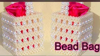 How to make bead bag 4 corners  DIY Step by Step [upl. by Eninotna587]