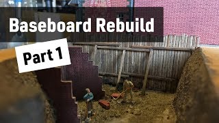 Baseboard Rebuild and Construction Site Scene [upl. by Isej821]