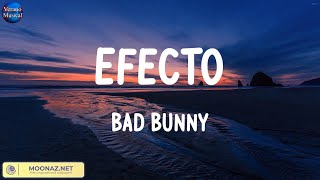 Bad Bunny  Efecto Lyric  Yuridia KAROL G [upl. by Nivled]