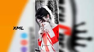 Sajna Tere Liye Sajna । new trending bangla song alight motion XML 💥💯 [upl. by Sral]