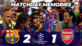 FC Barcelona  FC Arsenal  All Goals amp Extended Highlights  Champions League Final 2006 [upl. by Meihar]