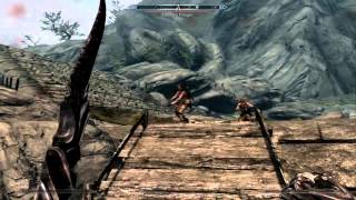 The Elder Scrolls V Skyrim on Geforce 210 E5300 2GB RAM [upl. by Manaker]