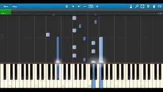 Zedd  Papercut feat Troye Sivan Synthesia Piano Tutorial [upl. by Enella]