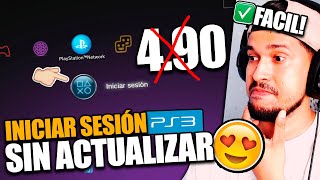 INICIAR SESIÓN en PS3 Sin ACTUALIZAR a 490  ONLINE✅ [upl. by Rosalinda]