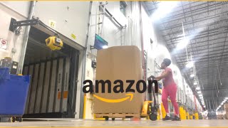 Working at an AMAZON Warehouse  Sortation Associate Inside Footage [upl. by Allis]