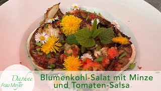 Orientalischer Blumenkohlsalat geröstet blumenkohl blumenkohlsalat salat daphneundfraumeyer [upl. by Layney]