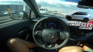 2023 Toyota Corolla Cross GR Sport  POV DRIVE amp REVIEW [upl. by Eelyac]