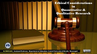 Ethical Consideration of Quantitative and Qualitative Research Research Ethics [upl. by Ivo]