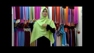 Tutorial Tudung Bidang 60 Salwa Satin Sakeenah Inspirasihana [upl. by Spindell]