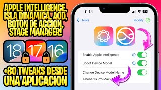 TUTORIAL SIN JAILBREAK Y GRATIS ✅ ACTIVAR APPLE INTELLIGENCE Y MÁS EN iPHONE NO SOPORTADO Nugget [upl. by Orsini]