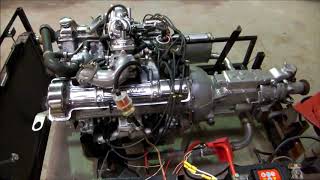 Triumph Stag Engine Rebuild 3 litre V8 Running [upl. by Bara]