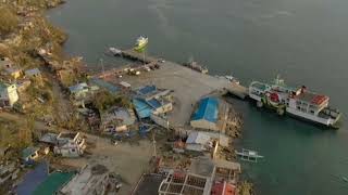 Drone Footage of Typhoon Odette Aftermath [upl. by Thissa]