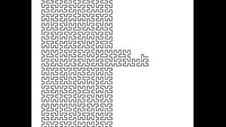 Hilbert Curve with Python [upl. by Thornburg439]