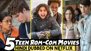 Top 5 Teen Romantic Comedy Movies in Hindi Dubbed  Best Romance Drama Movies  MoviesVerse [upl. by Uzzial850]