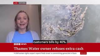 Everything thats wrong with privatised water in England in 70 seconds [upl. by Nylaras]