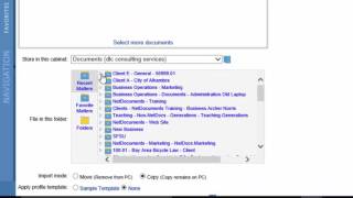 Uploading Documents Into NetDocuments [upl. by Aros]