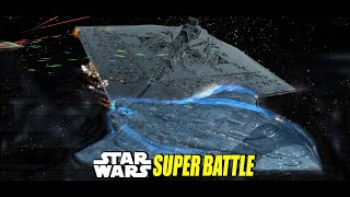 Battle of the Raddus Battlecruisers  Star Wars [upl. by Onil]