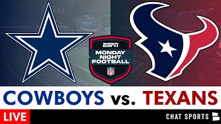 Cowboys vs Texans Live Streaming Scoreboard PlayByPlay Highlights  NFL Week 11 MNF On ESPN [upl. by Rawdin]