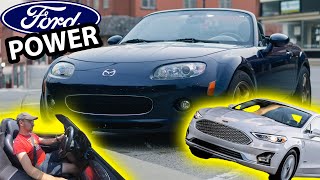 You should put a Ford FUSION engine in a Miata RIGHT NOW Sports car performance BARGAIN [upl. by Tod8]