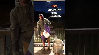 ⚡️FASTEST CRAWFISH BOIL TUTORIAL ON THE INTERNET crawfish recipe food louisiana [upl. by Boorman]