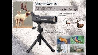 Vector Optics Waterproof 2060x60 Telescope Spotting Scope [upl. by Eikciv]