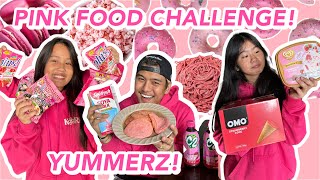 EATING PINK FOOD ONLY FOR A DAY  Grae and Chloe ft Althea [upl. by Nyleuqcaj]