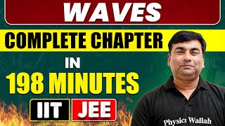 WAVES in 198 Minutes  Full Chapter Revision  Class 11th JEE [upl. by Ahtnammas]