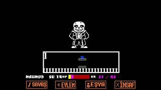 undertale sans fight az daha bitiriyoduk part 2 [upl. by Festatus]