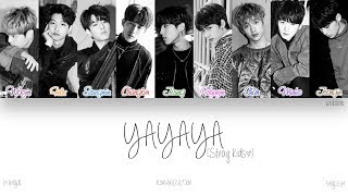 HANROMENG Stray Kids 스트레이 키즈  YAYAYA Color Coded Lyrics [upl. by Danieu]