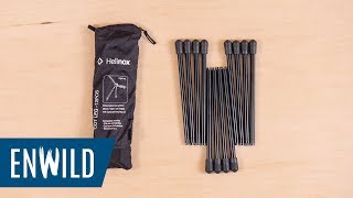 Helinox Cot One Leg Converter Kit [upl. by Merline]