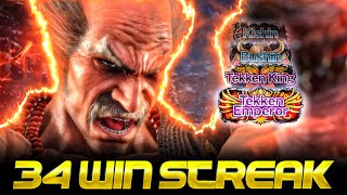 TMM Takes Heihachi To Ranked Unstoppable Win Streak [upl. by Derward]