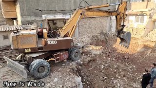 Home foundation excavation process  How Is Made [upl. by Marler]