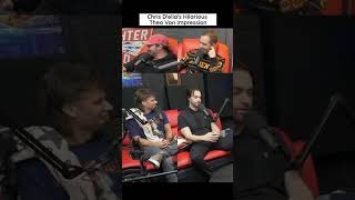 Chris Delias HILARIOUS Theo Von Impression  Funny TFATK clip [upl. by Ydne103]